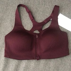 Llululemon burgundy Take Power Bra